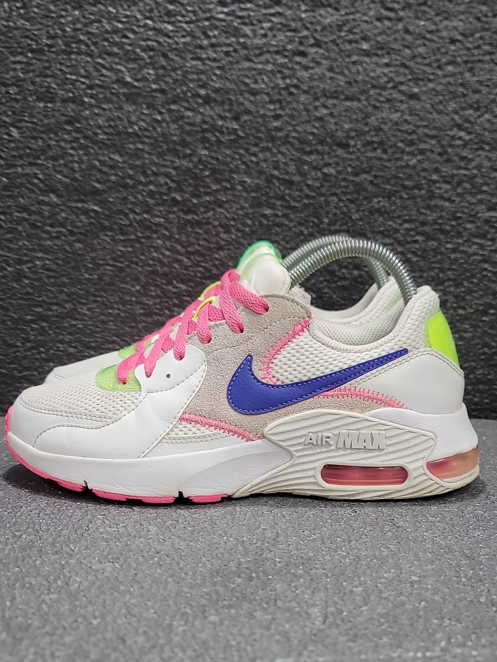 Nike Air Max Excee π₯ "Pink Blast/Indigo Burst"π₯ Wmns 7.5 π₯ Fast Shipping - Picture 2 of 16